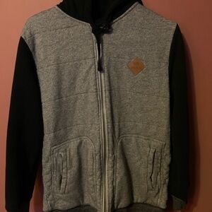 Vintage RVCA Insulated Hooded Jacket MEDIUM